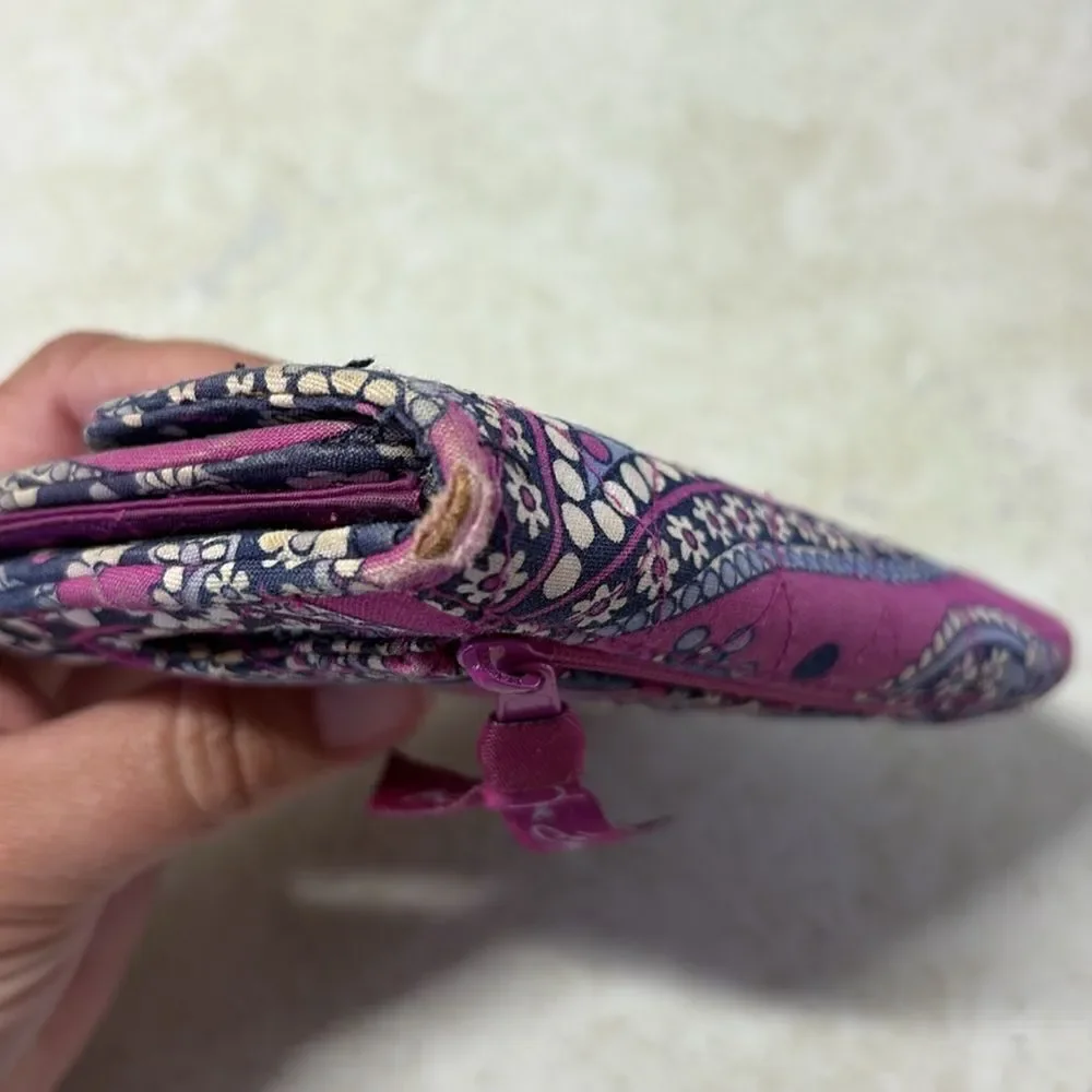 Vera Bradley Boysenberry Wallet - Picture 4 of 7